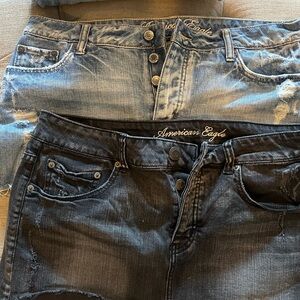 American Eagle mini skirts